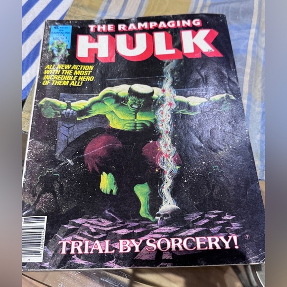⚡️The Vintage 1977 First Edition “The Rampaging Hulk” Comic Book - Picture 15 of 16
